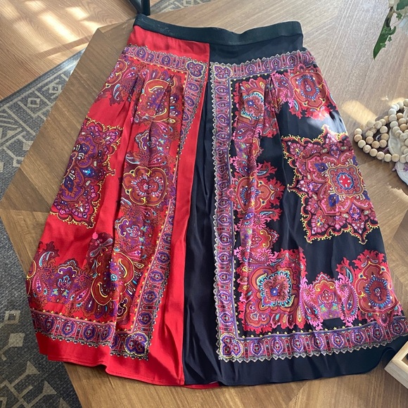 Per se  paisley skirt  clrb - Picture 2 of 7